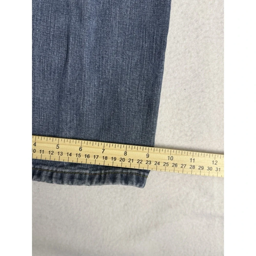 Perry Ellis America Blue Jeans Mens 35 x 31‎ Straight Leg Denim Casual Work